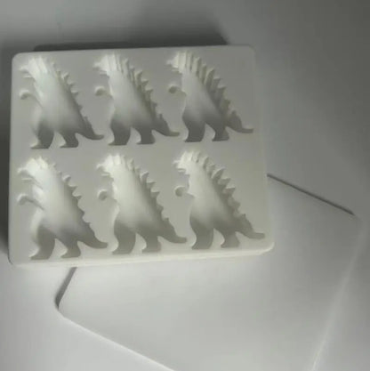 6-Grid Monster Silicone Ice Mold — Large Dragon-Shaped Ice Cube Tray for DIY Ice, Whiskey & Household Use