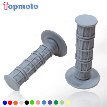 22mm MX Gel Rubber Handlebar Grip — For CR, CRF, XR, YZ, WR, TTR, KX, KLX, RMZ, RMX, RM, TC, TE, FC, FE, ATV, Enduro, Motocross, Dirt, Pit Bike