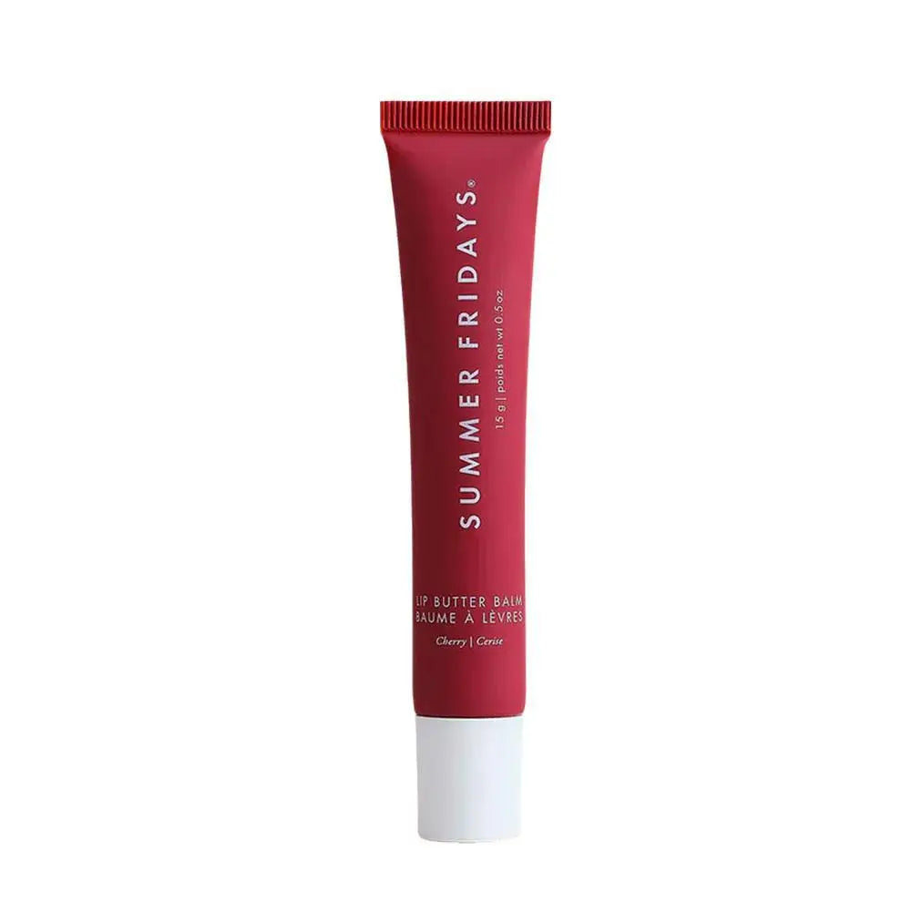Summer Fridays Vanilla Beige Lip Balm Set – Moisturizing Lip Gloss & Transparent Lipstick with Soft Tube & Mirror