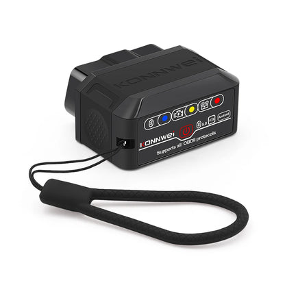 KONNWEI KW906 OBD2 Scanner – Bluetooth 5.0 ELM327 V1.5 Car Diagnostic Tool & Code Reader for Android/iOS