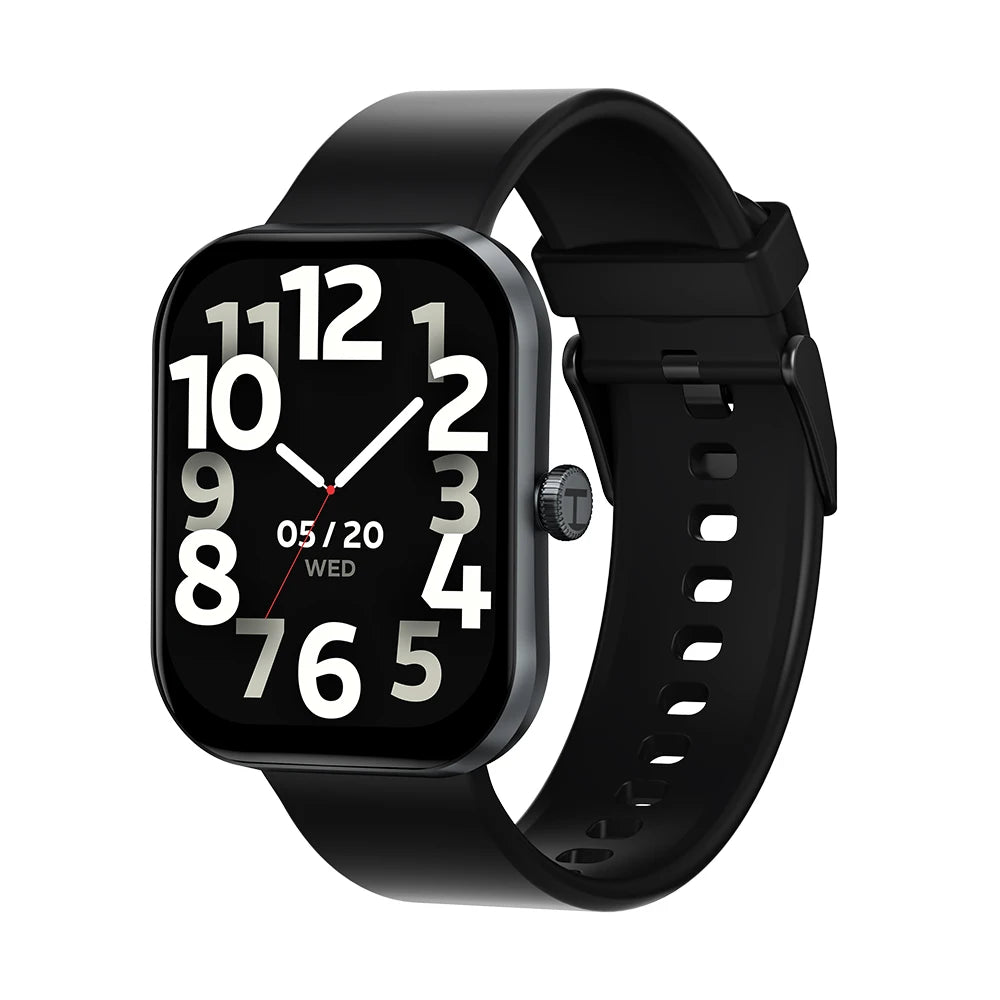 HAYLOU Watch S6 Smartwatch — 2.01" HD Display, Bluetooth Voice Calls, IP68 Waterproof Fitness Tracker