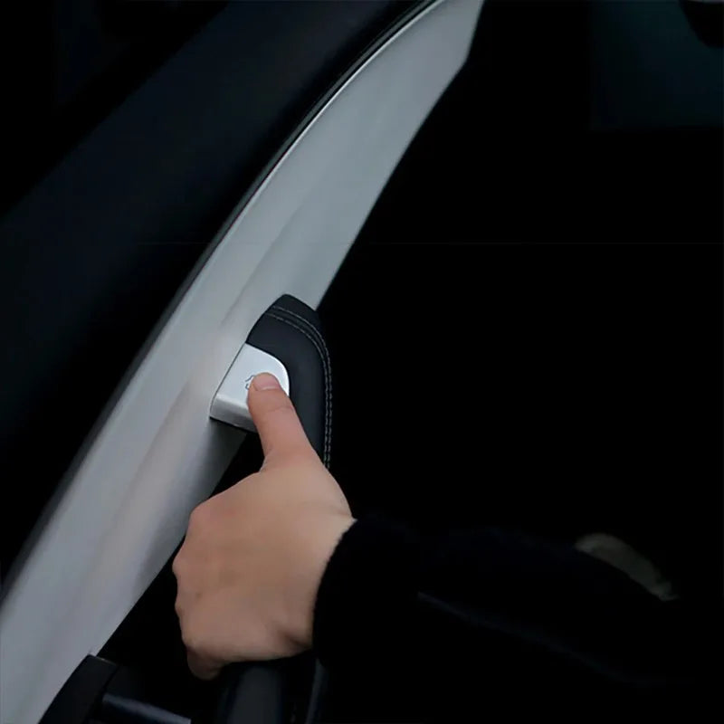 Tesla Model Y Juniper 2025 & Model 3 Highland 2024 Door Lock Switch Cover - Protective Interior Button Trim Accessory