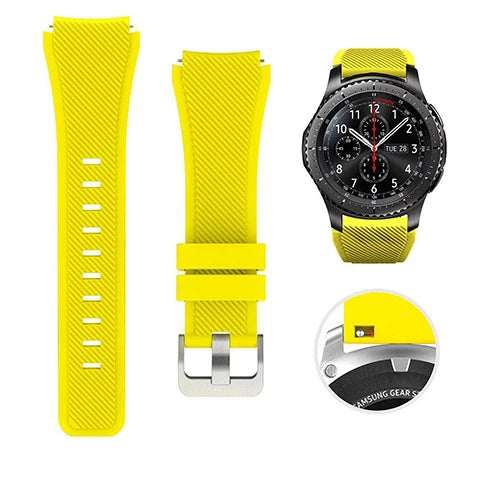 22mm Silicone Watch Strap for CMF Watch Series - Replacement Sport Band for CMF Watch 3 Pro, Watch Pro 2 and Compatible Models