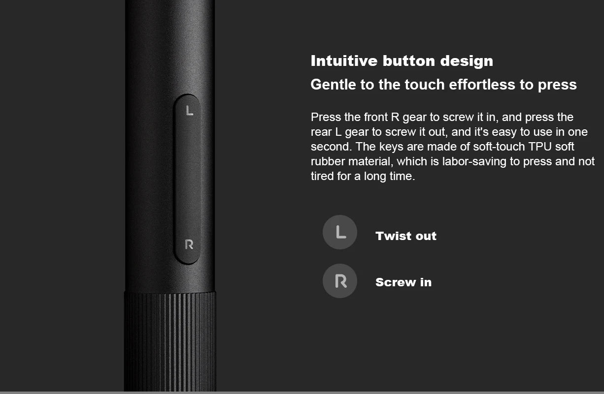 Xiaomi Mijia Electric Precision Screwdriver Kit – 24 Magnetic Bits, Power Tool Set for Smart Home, PC & Phone Repair