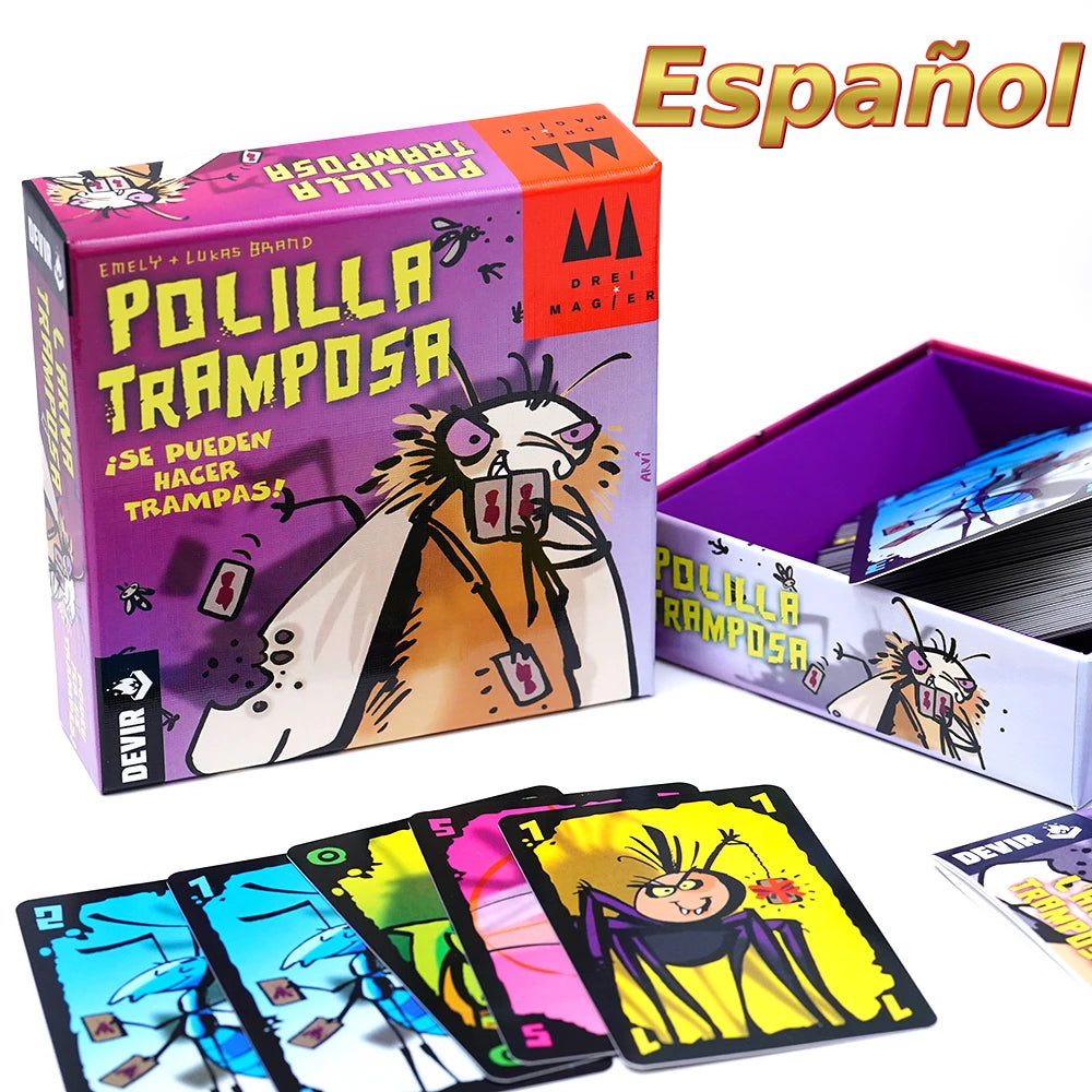 Spanish Trio Card Game Set – Party Games Including The Imposter, Arre Unicorn & More
