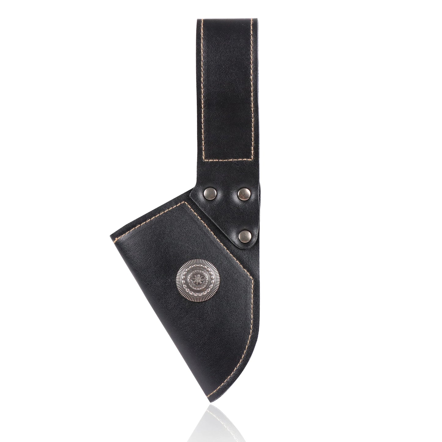 Medieval Viking Sword Sheath Holder – Leather Belt Scabbard Frog for LARP, Pirate & Knight Cosplay