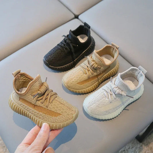 New Kids Fashion Sneakers – Breathable, Soft Bottom Casual Running Shoes for Boys & Girls