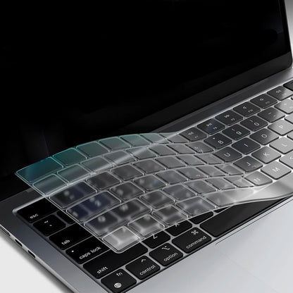 TPU Ultra-Thin MacBook Keyboard Cover - Clear Protector for MacBook Pro & Air 13/15-Inch M1–M4 Models