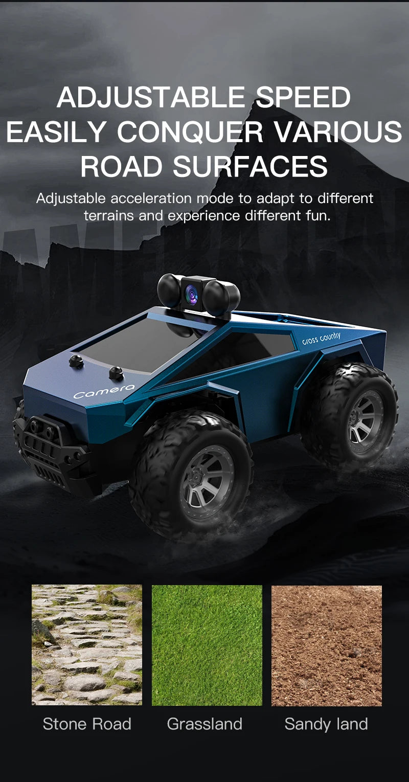 NEW KF29 RC Car with HD Camera – FPV Wireless Remote Control Toy for Photos, Videos & Conversation Gift