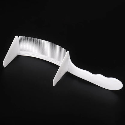 New Style Professional Barber Hair Cutting Curved Positioning Comb - Adjustable S Arc Design Hair Clipper Comb - Hairdresser Tools