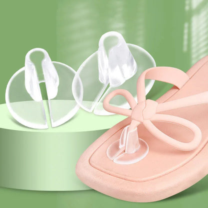 Invisible Flip-Flop Gel Pads – Anti-Slip, Anti-Wear Foot Cushions & Toe Separators for Men and Women