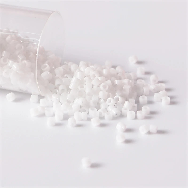 Miyuki Delica Seed Beads - 11/0 Glass Beads for DIY Jewelry, Bracelet Making & Craft Projects