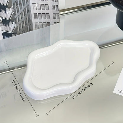 Cloud-Shaped Jewelry Tray - Decorative Organizer for Rings, Earrings, Bracelets & Necklaces Vanity Bedroom Decor