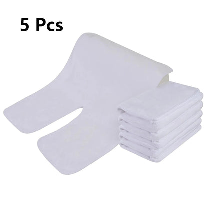 Beautician Face Towels - Soft U-Shaped Spa Towels for Massage and Skincare