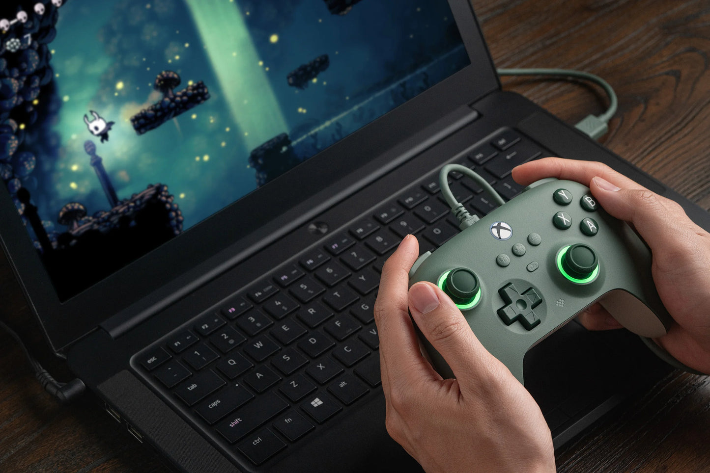 8BitDo Ultimate C Wired Game Controller for Xbox Series X/S & Xbox One | RGB Lighting, Hall Effect Joysticks