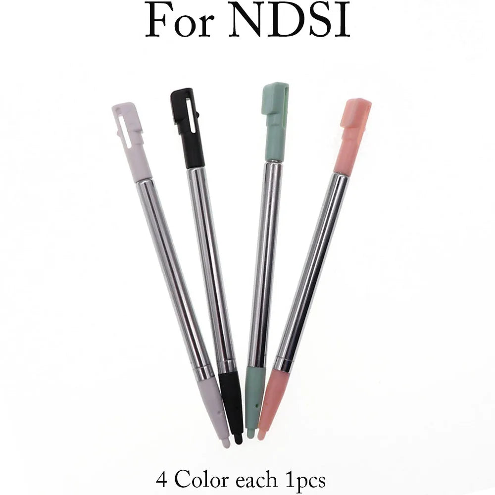 Touch Screen Stylus Pen - Plastic & Metal Replacement Pen for NDSL, NDSi, 2DS, 3DS XL & Wii U