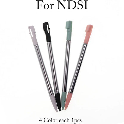 Touch Screen Stylus Pen - Plastic & Metal Replacement Pen for NDSL, NDSi, 2DS, 3DS XL & Wii U