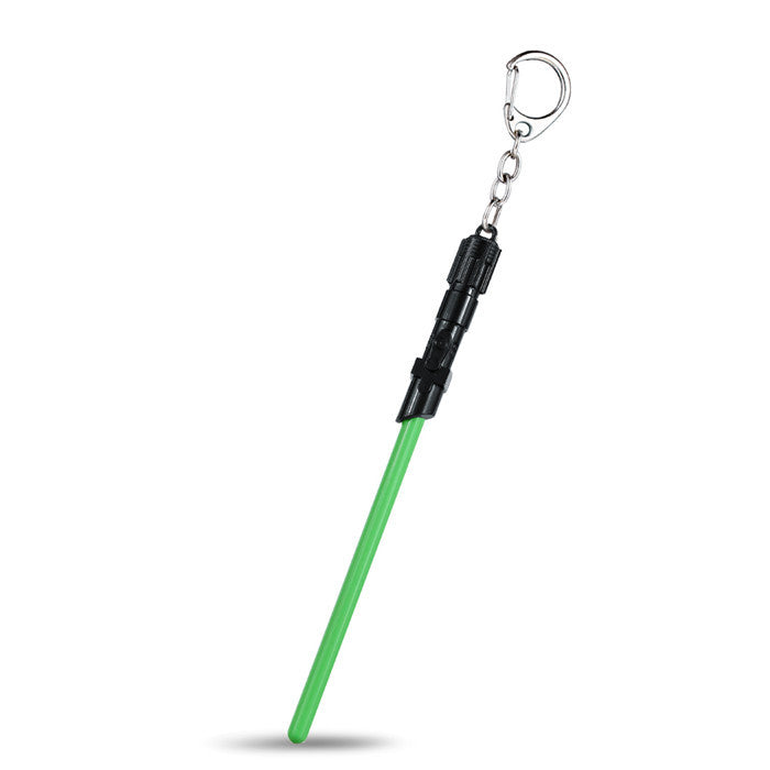 Star Wars Spaceship & Lightsaber Keychain – Metal Pendant Keyring, Cosplay Jewelry Gift for Men