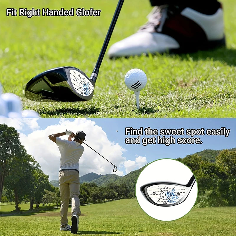 150PCS Golf Club Impact Tape Labels – Stickers for Driver, Woods, Irons & Putter, Swing Practice Training Aids