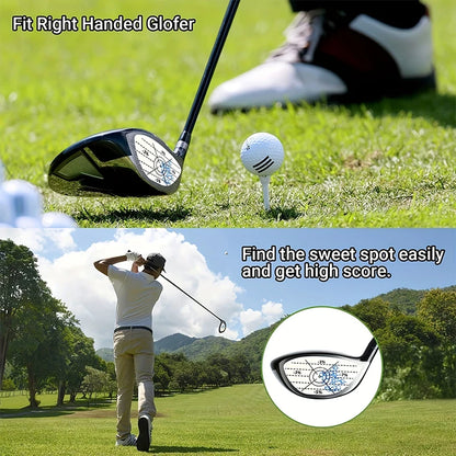 150PCS Golf Club Impact Tape Labels – Stickers for Driver, Woods, Irons & Putter, Swing Practice Training Aids