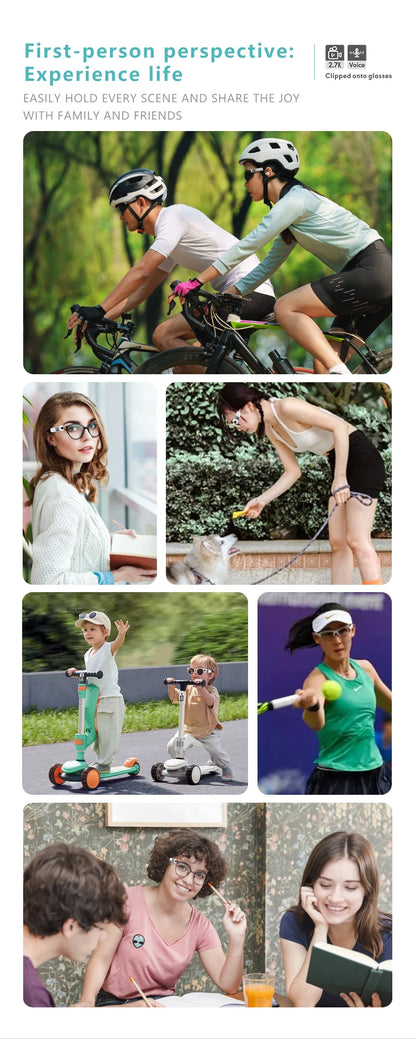 Xiaomi New Outdoor Sports Glasses Camera — 1080P HD WiFi Smart Headset for Video Recording
