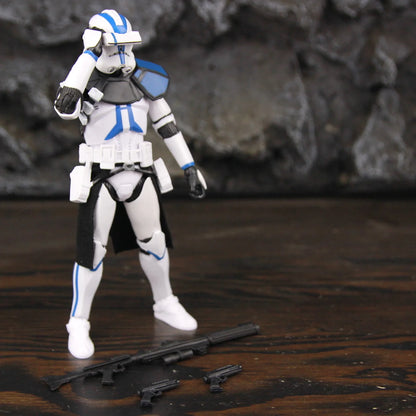 Star Wars 6" Action Figures – 501st Legion ARC & ARF Troopers, Rex, Jesse, Bane, Denal, Tup, Dogma Clone Toy