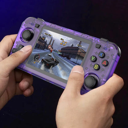 New R36H Retro Handheld Game Console – 3.5" IPS Portable Player with 64GB Card & 15,000 Built-in Games