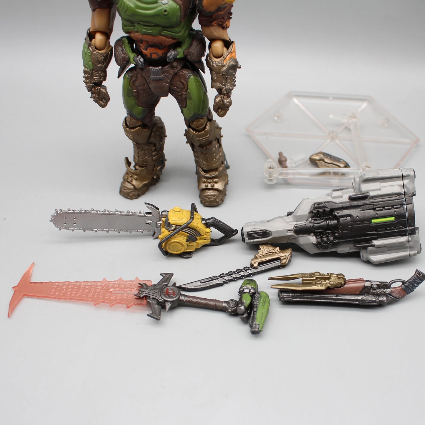 17cm Figma SP-140 Doom Slayer Eternal Action Figure — Anime Destroy Warrior Collectible, Movable Figurine Model Toy Gift