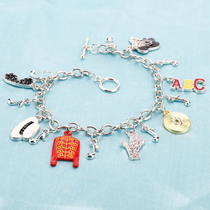Michael Jackson BAD Pendant Necklace - Classic Rock and Roll Music Fan Jewelry Gift for Men and Women