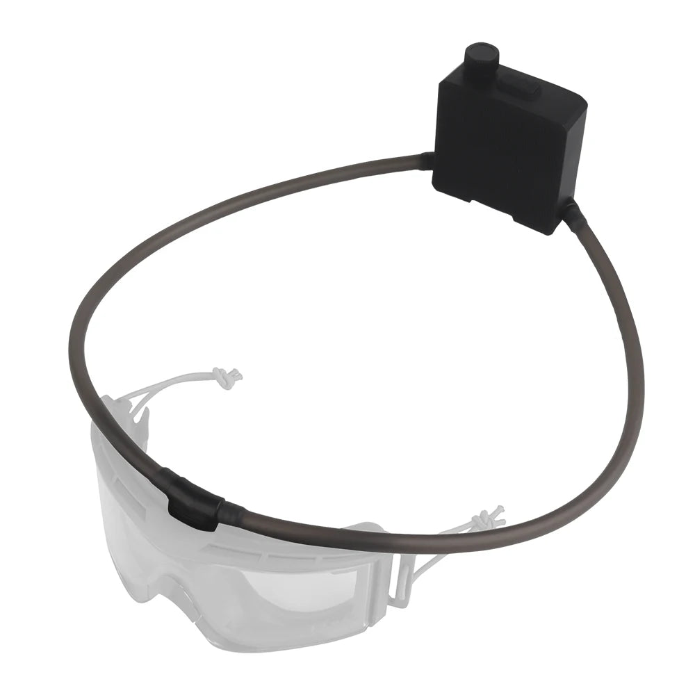 Tactical Goggles Defogger Kit – Anti-Fog Fan for Airsoft, Shooting, Motocross, Mountaineering, Ski Mask Protection