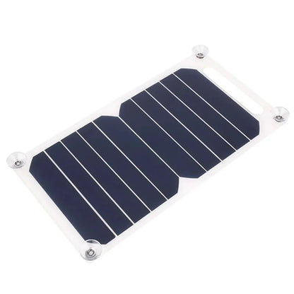 5V USB Type-C Solar Panel - Portable Flexible Charging Kit for Phones, Cars, Camping, Hiking & Power Banks (IP65)