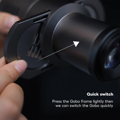 Mini Snoot Projection Attachment - Compatible with Zhiyun, Ulanzi & Godox Mounts