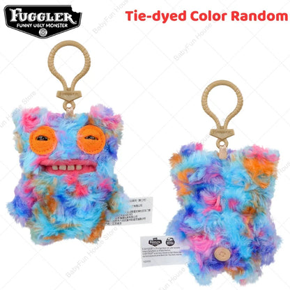 Original Fuggler Ugly Teeth Plush Keychain – Wide-Eyed Monster, Alien & Rabbit Peluche Pendant Toy