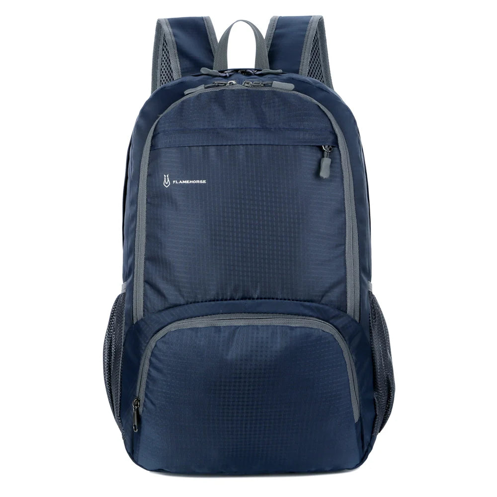 Lightweight Foldable Backpack - Waterproof Packable Daypack for Men & Women, Outdoor Travel, Hiking, Cycling & Camping Shoulder Bag