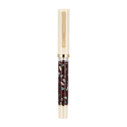 JINHAO 58 Wood Scrimshaw Fountain Pen - Fine & Extra Fine Nib Calligraphy Pen for School, Office & Writing Supplies