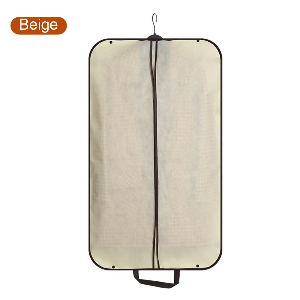 Garment Suit Bag - Travel & Storage Clothes Cover with Zipper Handle for Suits, Dresses & Coats