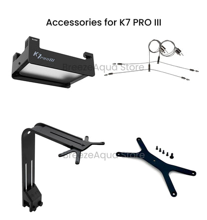 Noopsyche NP K7 Pro V3 III 140W WiFi App Control Full Spectrum LED Light for Coral Reef SPS/LPS Saltwater Aquariums