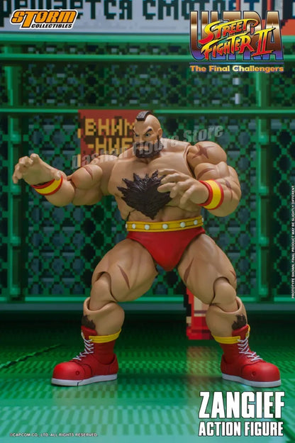 Storm Toys Street Fighter Zangief Action Figure – Movable Collectible Model from The Final Challengers