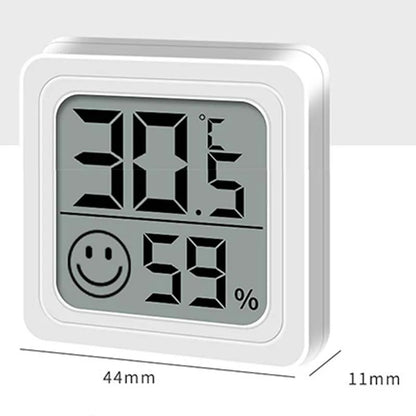 LCD Digital Thermometer Hygrometer - Indoor Temperature & Humidity Monitor Sensor Gauge for Home