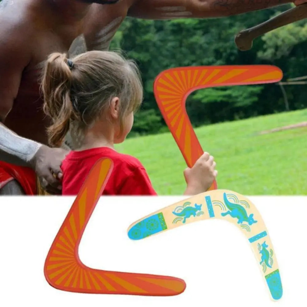 Kids’ Flying Boomerang – V-Shaped Outdoor Sports Toy for Active Play, Skill Practice, and Gifts