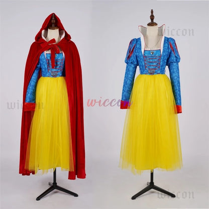 Florian Cartoon Prince Cosplay Costume — Women’s & Kids Cloak Suits for Halloween Evil Queen Theme