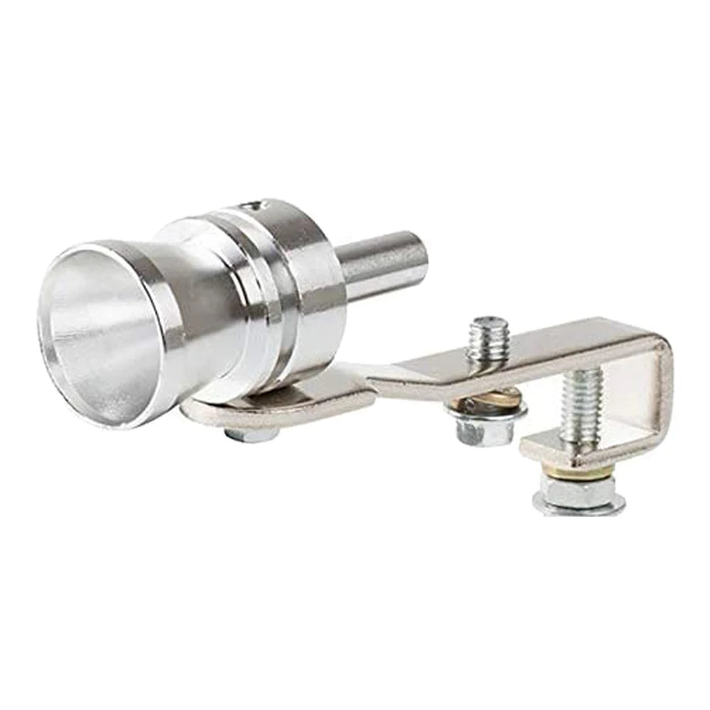 Universal Aluminum Turbo Whistle – Car Exhaust Muffler Sound Simulator Blow-Off Valve Turbo Noise Enhancer Accessory