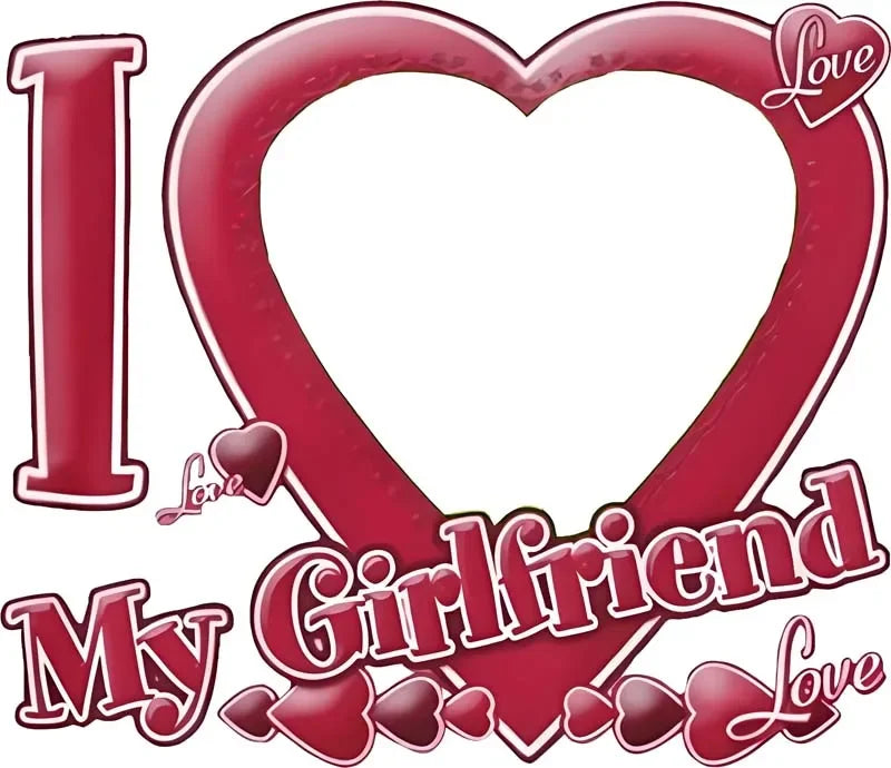 Couple Keychain Set – Custom “I Love My Boyfriend/Girlfriend” Keychains, Valentine’s Gift for Him & Her