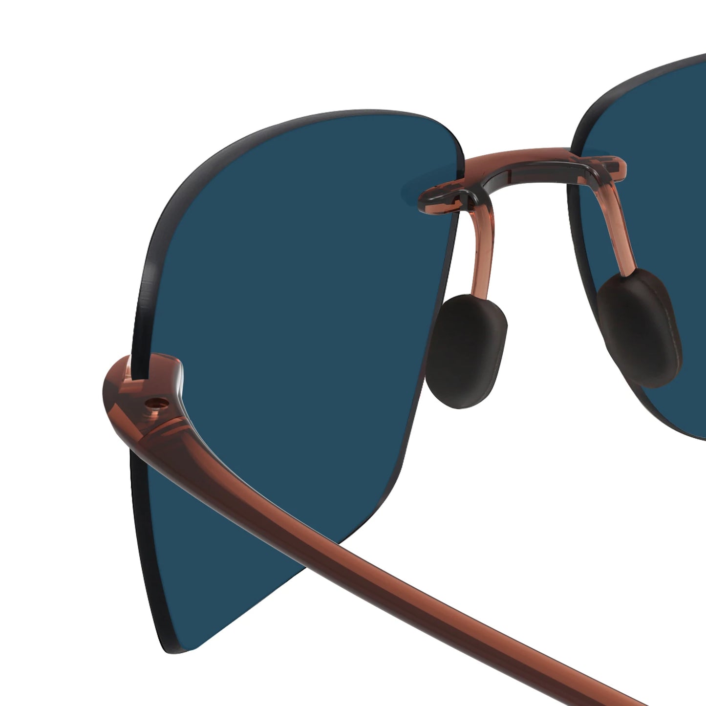 MAXJULI Polarized Sunglasses for Men & Women - Designer Fashion, Rimless Sports & Driving Eyewear (MJ8009)