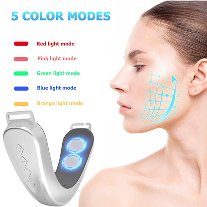 Electric Face Massager Set – 5 Modes, 12 Intensity Levels for Daily Facial Care