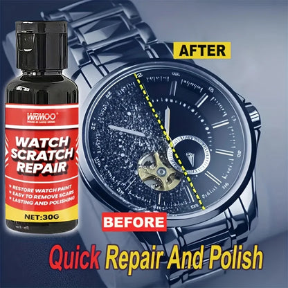 Quick Scratch Repair & Polish Cream - Multi-Surface Metal Restorer for Watches, Jewelry & Stainless Steel
