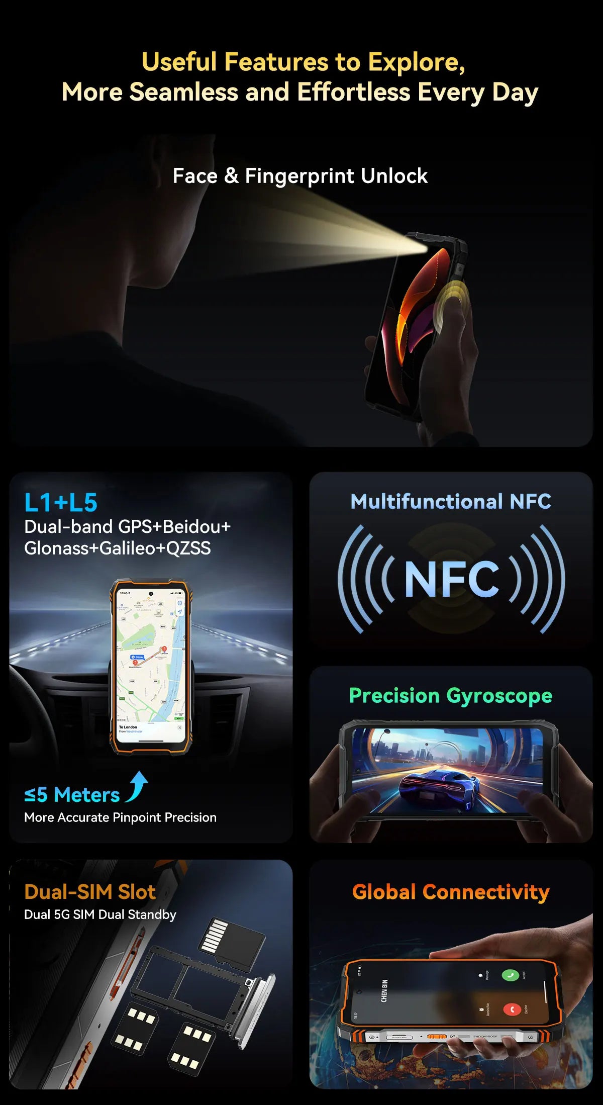 Blackview XPLORE 1 Pro Rugged Smartphone – Android 15, 6.78" 2.4K, 12GB+256/512GB, 20000mAh with FLIR Thermal Imaging