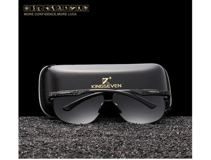 KINGSEVEN Polarized Pilot Sunglasses – UV400 HD Lens Aluminum Frame Photochromic Night Vision Eyewear for Men & Women