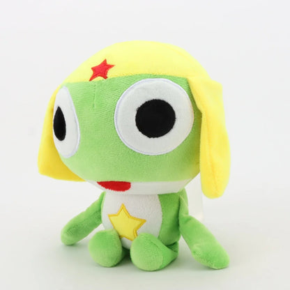20cm Kawaii Keroro Gunsou Plush Toy — Cute Anime Stuffed Doll for Room Decor & Kids Christmas Birthday Gift