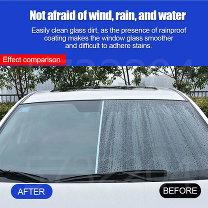 Car Glass Water Repellent Spray – Hydrophobic Anti-Rain Coating for Windshields, Windows, and Side Mirrors